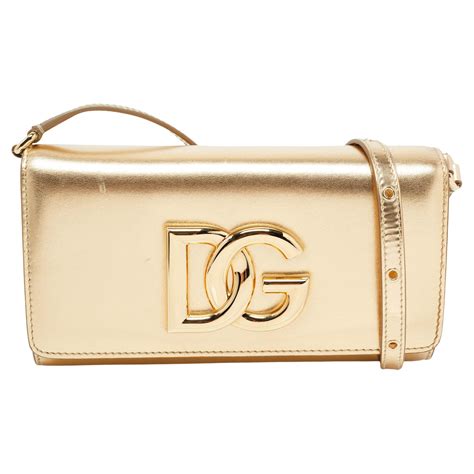 dolce gabbana golden bag
